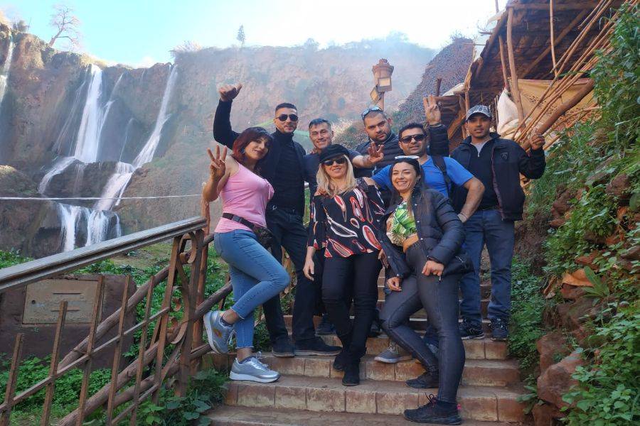 Excursão de 2 dias pelas cachoeiras de Ouzoud e Iminifri