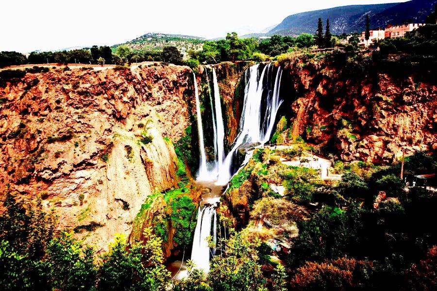 Excursão de 2 dias pelas cachoeiras de Ouzoud e Iminifri