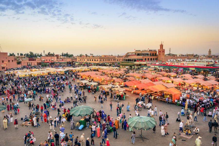 Excursão diurna em Marrakech saindo de Agadir