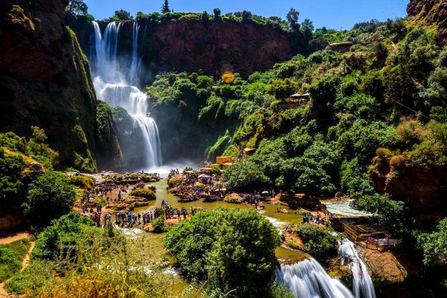 Excursão de 2 dias pelas cachoeiras de Ouzoud e Iminifri