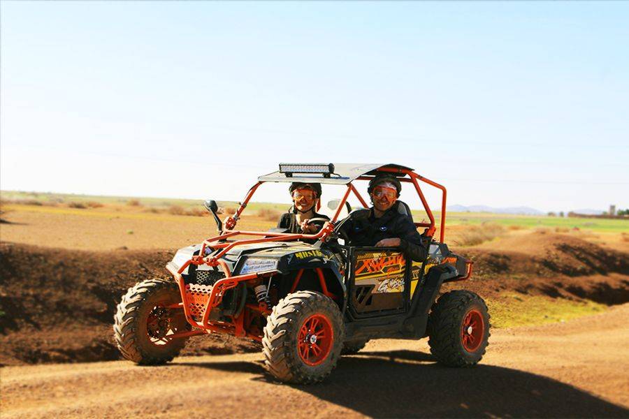 Passeio de buggy em Marrakech Palmeraie