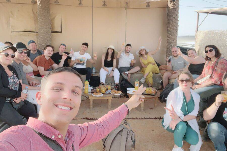 Passeios de quadriciclo e show ao vivo e jantar no deserto de Agafay