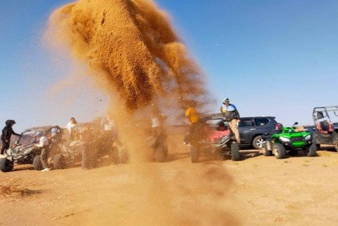 Passeio de buggy no deserto de Agafay