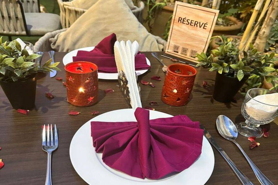 Experiência romântica de spa com jantar no restaurante Chouf L'Or