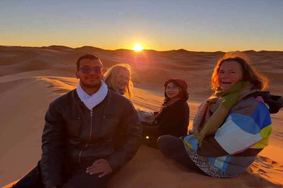 Excursão particular no deserto de Merzouga em meia pensão com partida de Casablanca