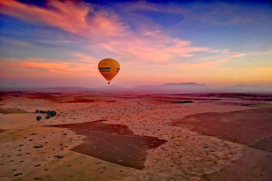 Aventura em balão de ar quente em Marrakech