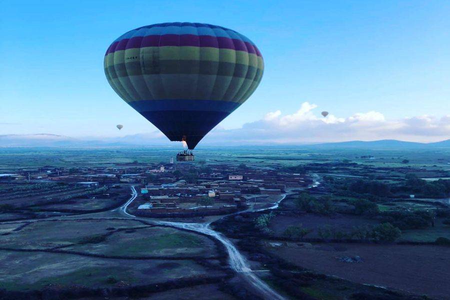 Aventura em balão de ar quente em Marrakech