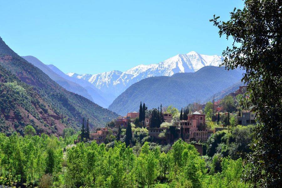 Excursão de um dia pelos quatro vales de Marrakech