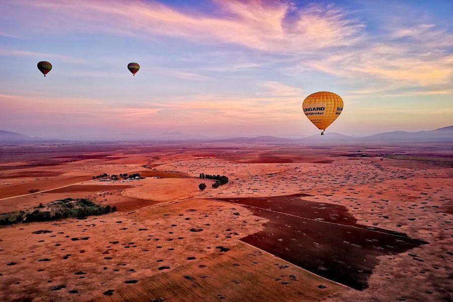 Aventura em balão de ar quente em Marrakech