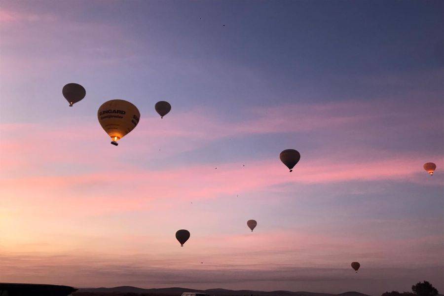 Aventura em balão de ar quente em Marrakech