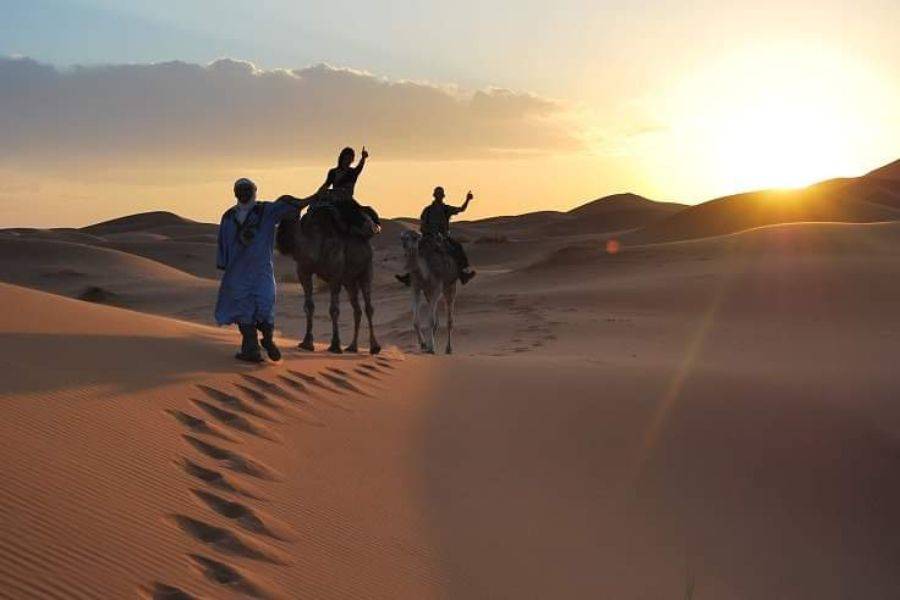 Excursão de 4 dias no deserto de Fez a Marrakech