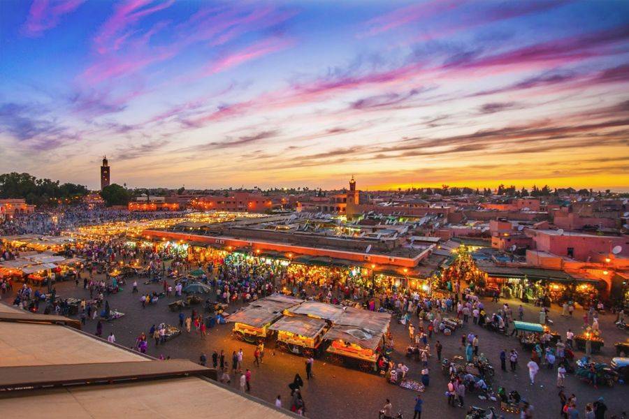 Viagem particular de um dia a Marrakech saindo de Casablanca com almoço