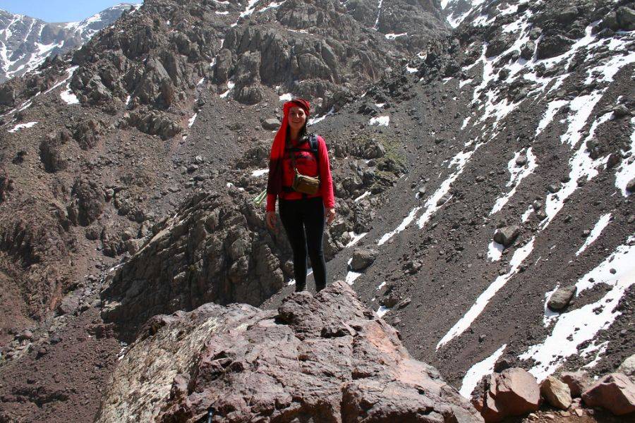 2 dias de caminhada na montanha Toubkal