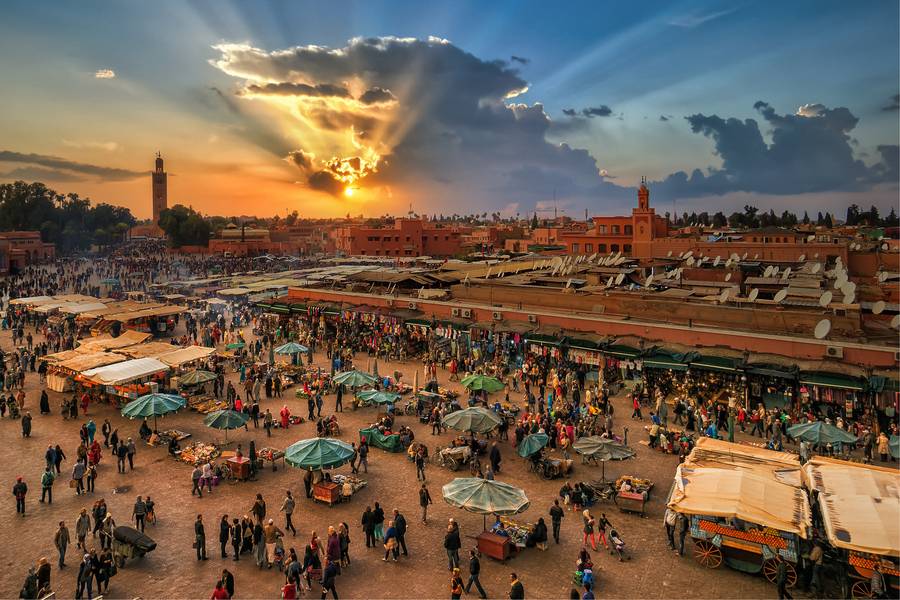 Viagem particular de um dia a Marrakech saindo de Casablanca com almoço