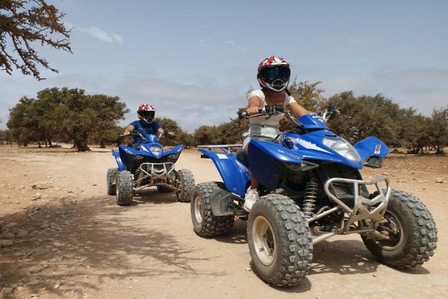 Aventura de quadriciclo em Agadir