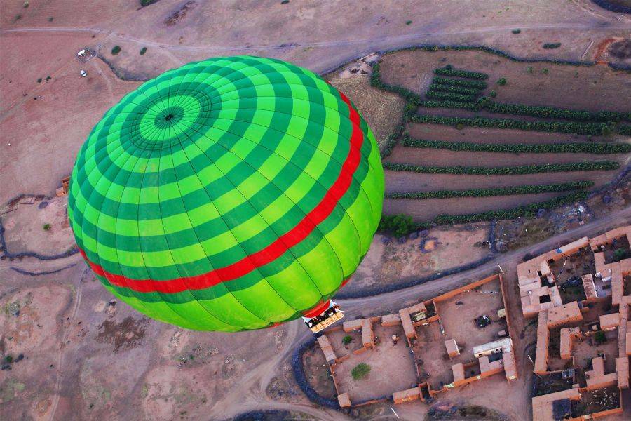 Aventura em balão de ar quente em Marrakech