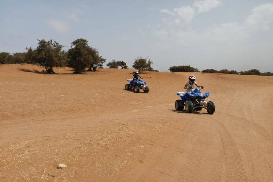 Aventura de quadriciclo em Agadir