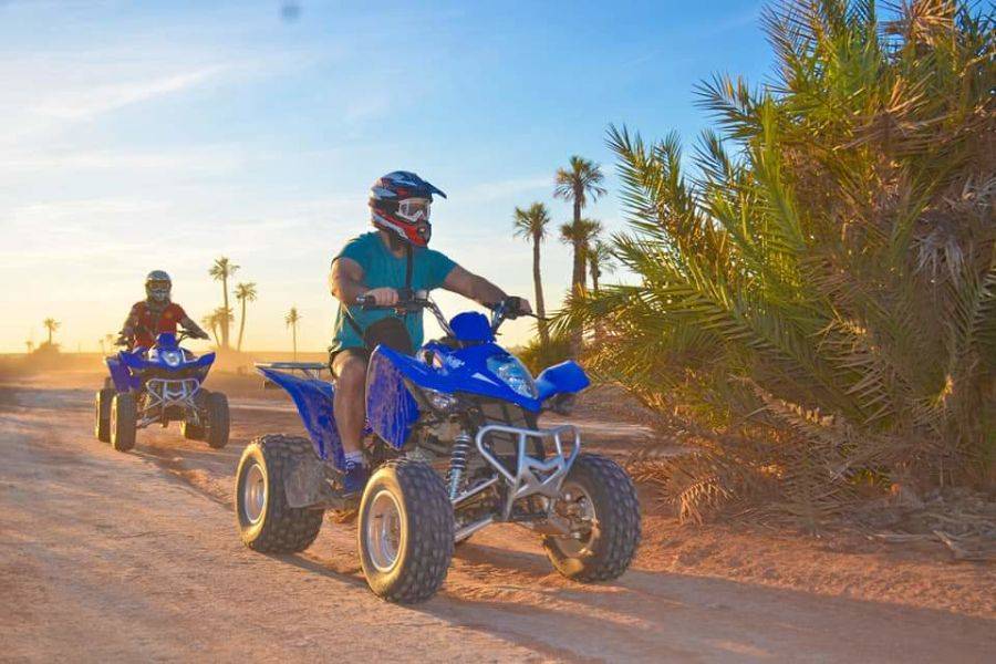Passeio de quadriciclo no Palmeraie de Marrakech