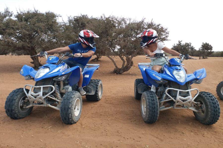 Aventura de quadriciclo em Agadir