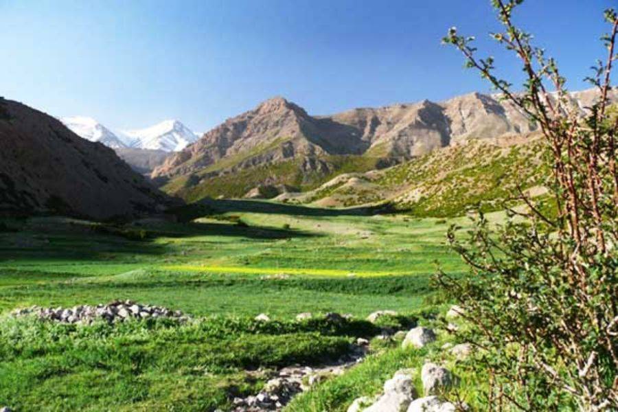 2 dias de caminhada na montanha Toubkal