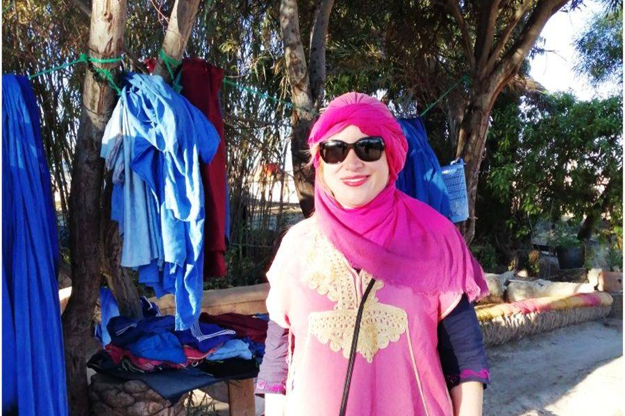 Passeio de camelo no Palmeraie de Marrakech