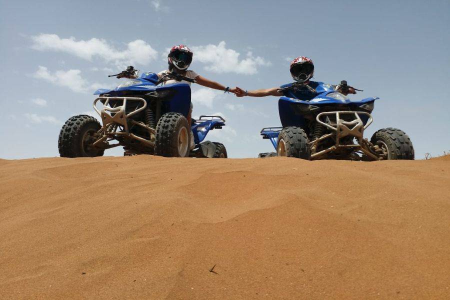 Aventura de quadriciclo em Agadir