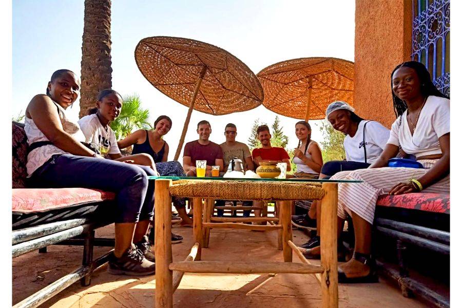 Passeio de quadriciclo no Palmeraie de Marrakech