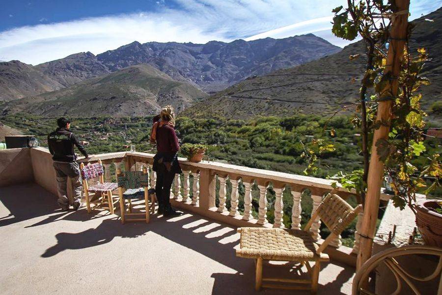 2 dias de caminhada na montanha Toubkal