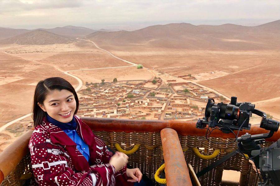 Aventura em balão de ar quente em Marrakech