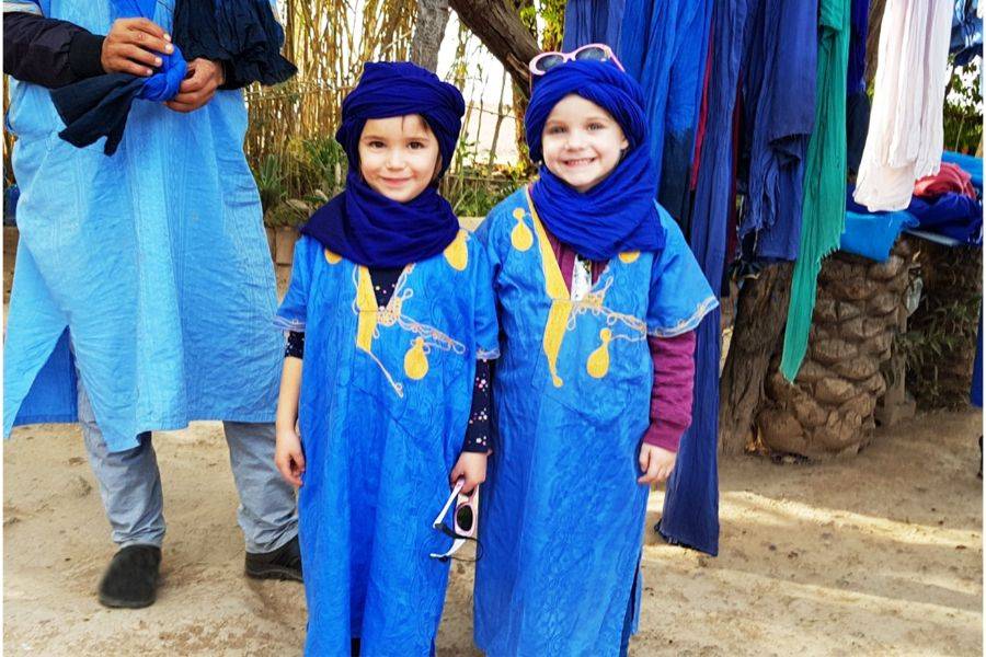 Passeio de camelo no Palmeraie de Marrakech