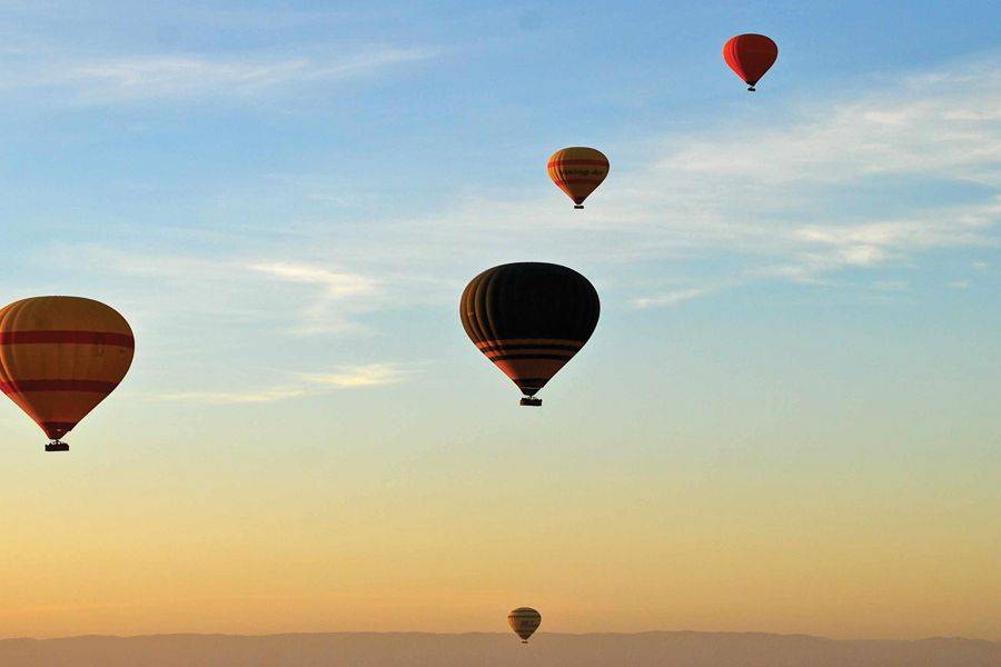 Aventura em balão de ar quente em Marrakech