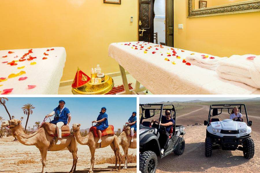 Experiência de buggy, camelo e spa em Marrakech