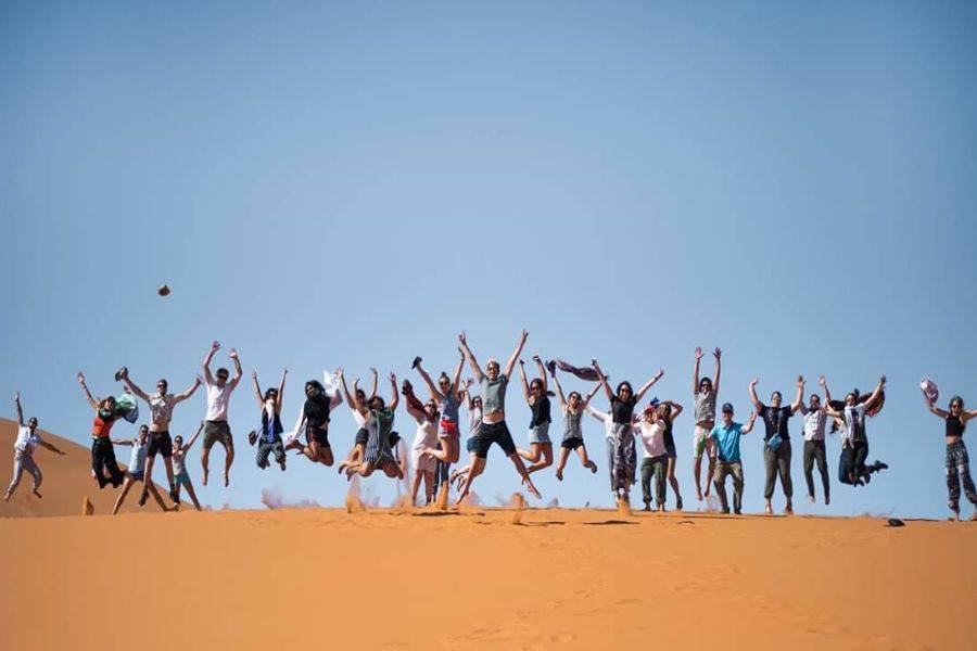 Excursão particular no deserto de Merzouga em meia pensão com partida de Casablanca