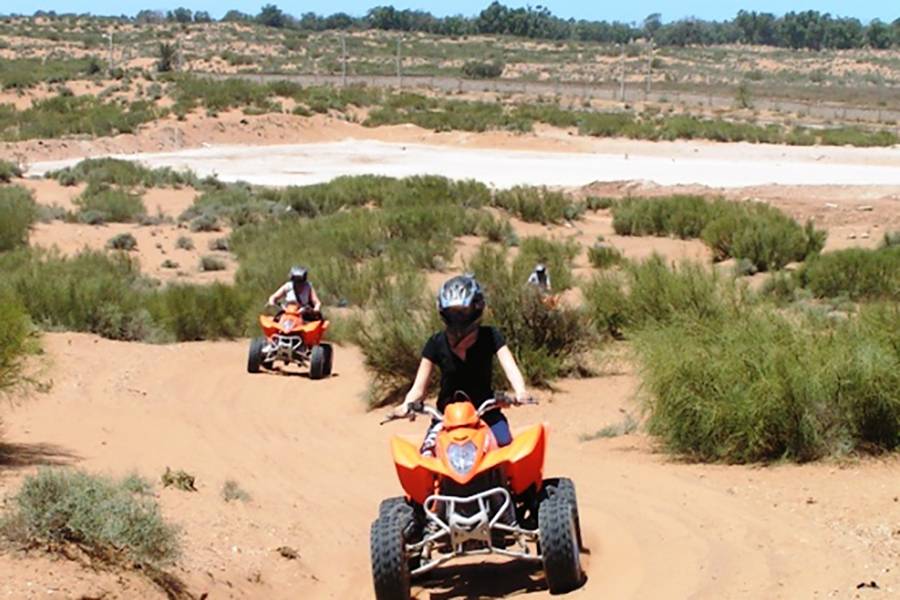 Aventura de quadriciclo em Agadir