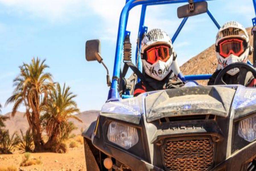 Passeio de buggy em Marrakech Palmeraie
