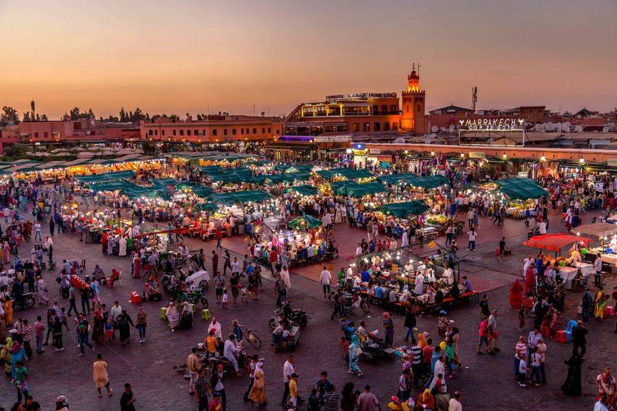 Viagem particular de um dia a Marrakech saindo de Casablanca com almoço