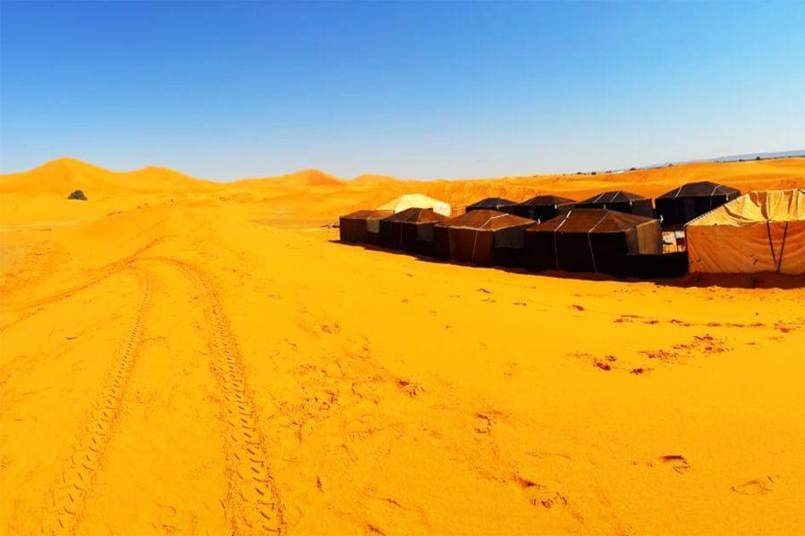 Excursão particular no deserto de Merzouga em meia pensão com partida de Casablanca