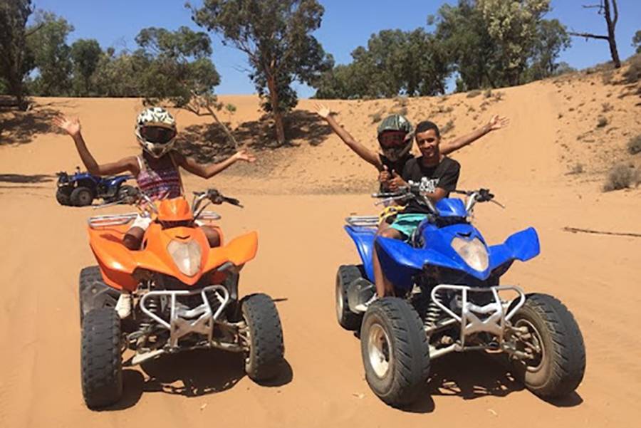 Aventura de quadriciclo em Agadir