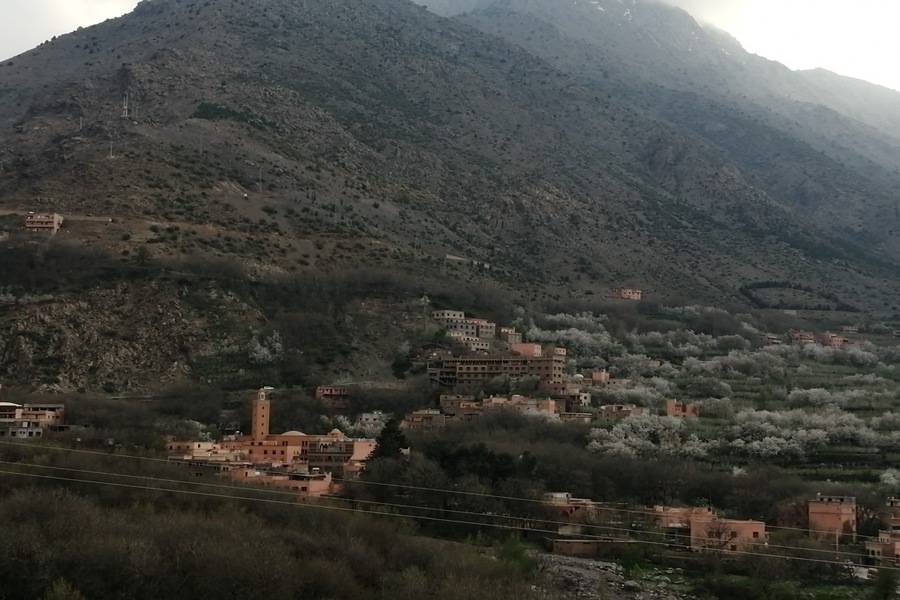 High Atlas Mountain Imlil com passeio de camelo e jantar no deserto de Agafay