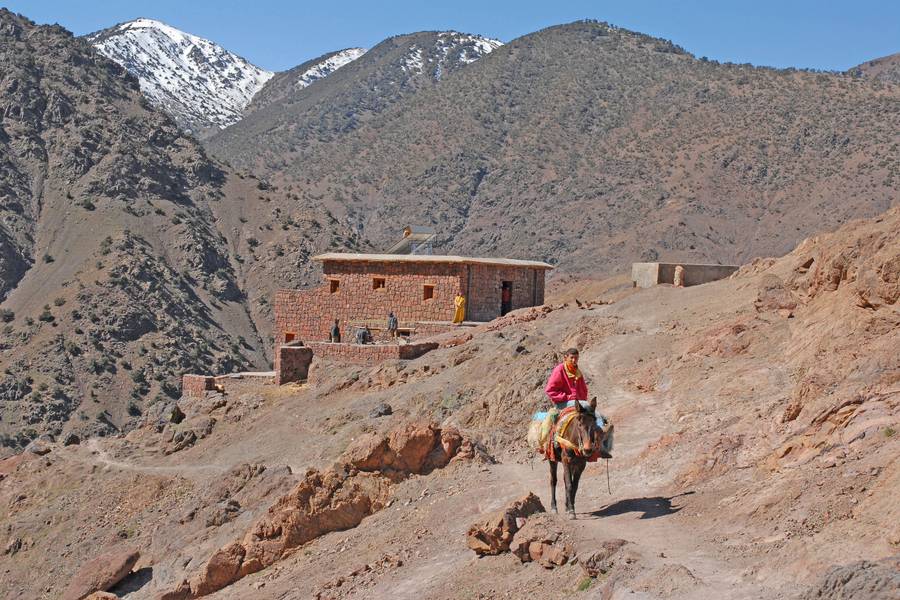 High Atlas Mountain Imlil com passeio de camelo e jantar no deserto de Agafay