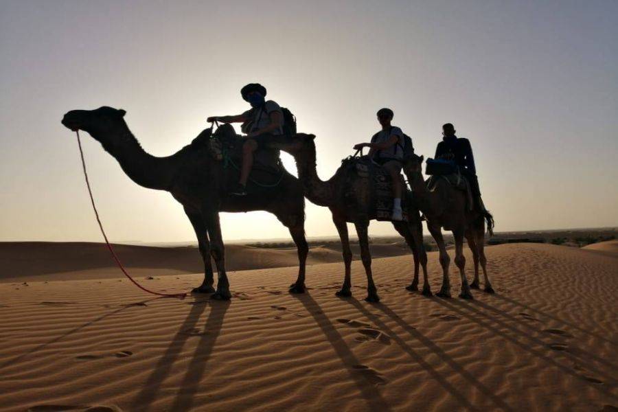 Excursão ao deserto de Fez 5 dias para Marrakech